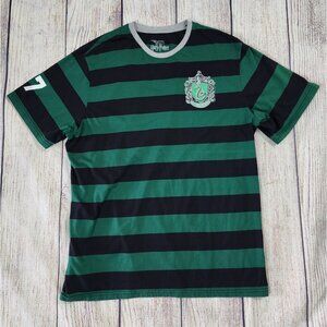 Wizarding World Harry Potter Universal Studios Slytherin Striped Shirt Men’s 3XL